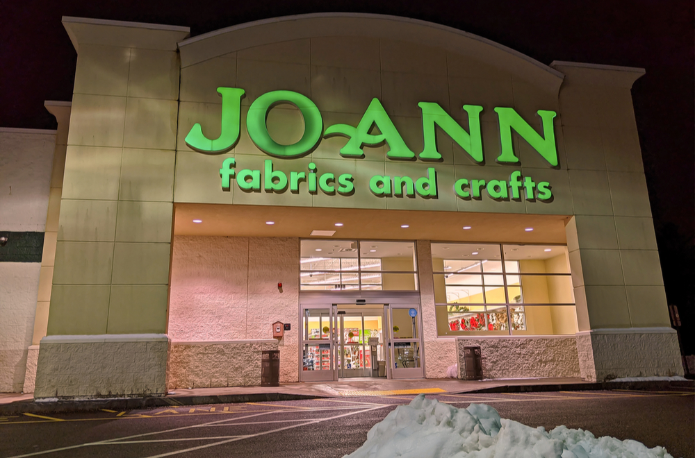 Joann Fabrics Customizable product return policy